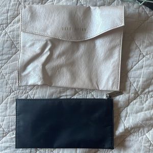 Bobbi Brown makeup bags x 2 black and pearl